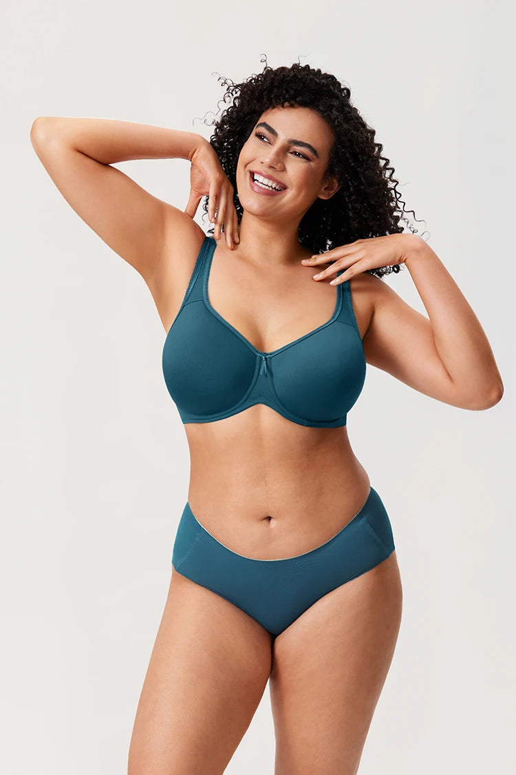 חזיית מינימייזר בכיסוי מלא לחזה גדול