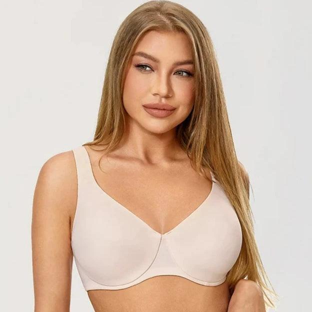 חזיית מינימייזר בריפוד קל בגיזרה נשית לאחיזה נושמת ולתחושה הכי טבעית שיש - לה איסלה: אופנה וחזיות פרימיום