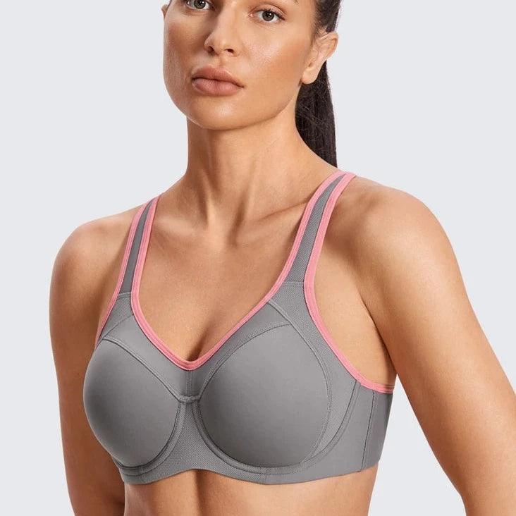 חזיית ספורט מינמייזר עוטפת ומחזיקה לספורט נוח ואופנתי בגימור מושלם.