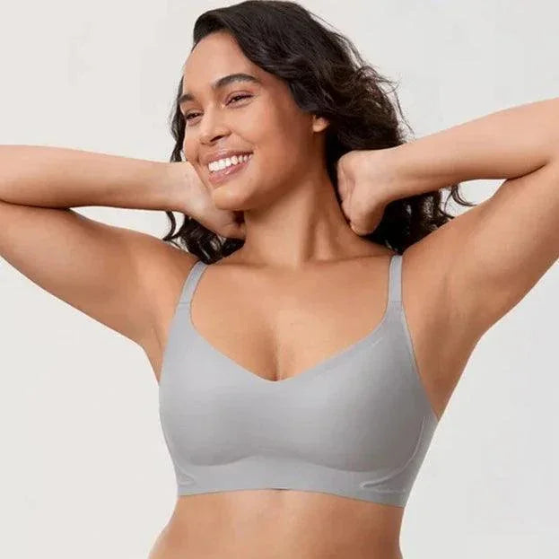 חזייה נושמת ללא עצם בגיזרה אורטופדית לגב זקוף בסינגון טופ קייצי נוח ללוק נשי פרקטי - לה איסלה