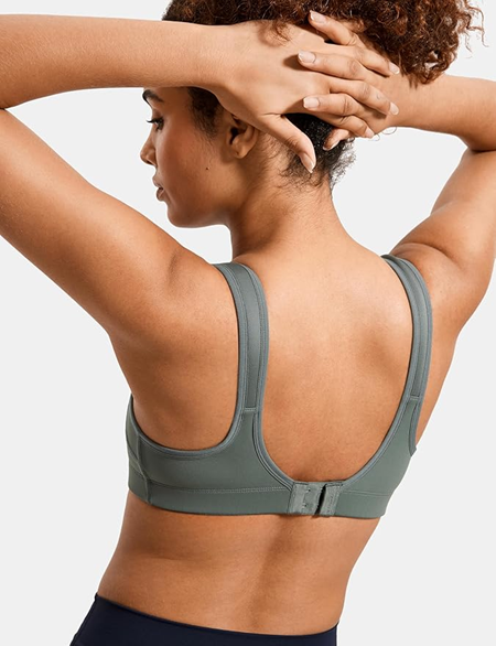 חזיית ספורט ח-ד-ש-ה ואופנתית בגימור שמחזיק את החזה כולו בתמיכה גאונית לגב