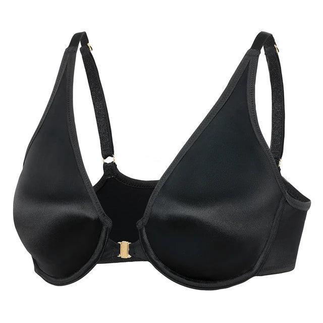 חזייה אורטופדית נוחה בסגירה קידמית קלאסית ובשיק חורפי משגע - לה איסלה: אופנה וחזיות פרימיום