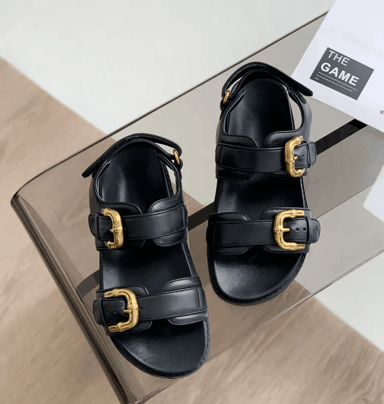 סנדל נשי מרשים עם רצועות תמיכה או ללא להופעה נשית קלילה ואופנתית - לה איסלה