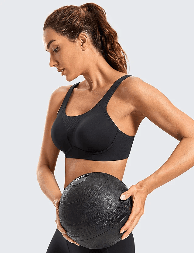 חזיית ספורט מאזנת בתמיכת ריפוד עדין להופעה ספורטיבית אורטופדית לגב - לה איסלה