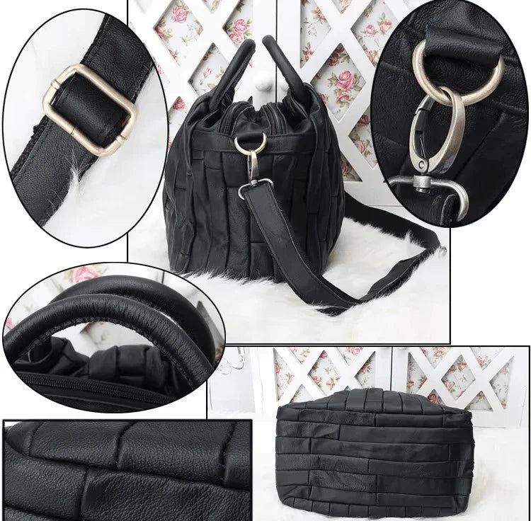 תיק עור אופנתי באימום רך וטרנדי להופעה נשית מהפנטת וללווק מנצח שלך