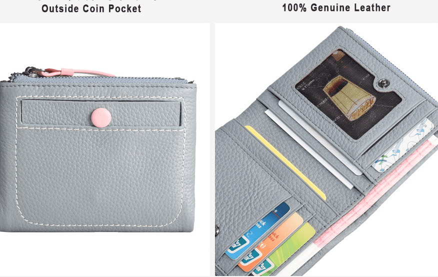 ארנק עור יוקרתי לנסיעות בחלוקת פטנט של תאים ללוק פרקטי ואופנתי