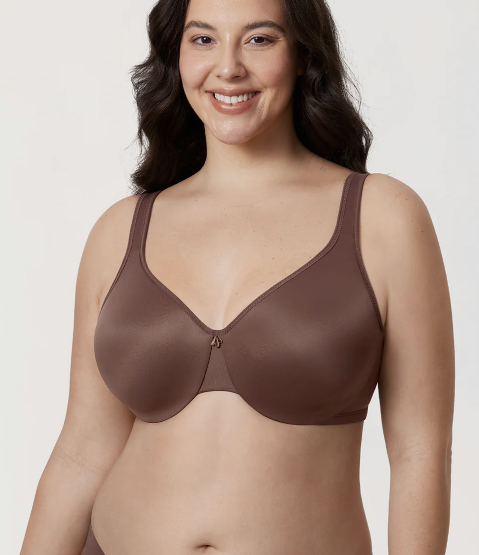 חזיית נוחות חזקה למראה חטוב מבעד לבגד