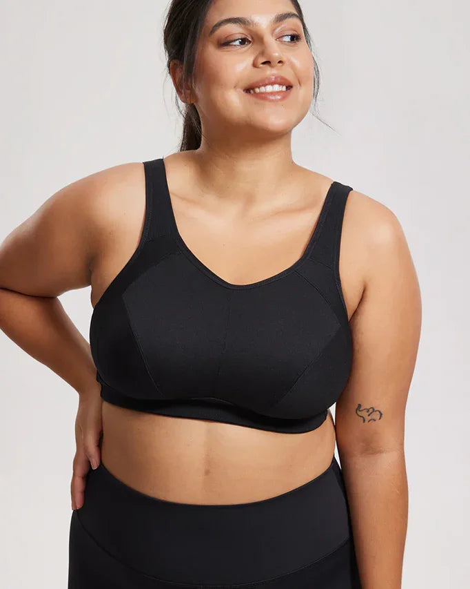 חזיית ספורט מינימייזר ללא עצם לאחיזה מלאה