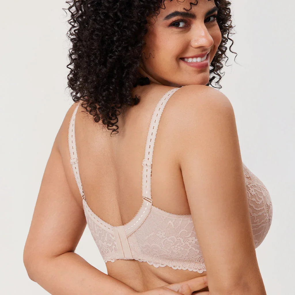 חזיית מינימייזר עם תחרה פרחונית בגיזרה אופנתית משגעת