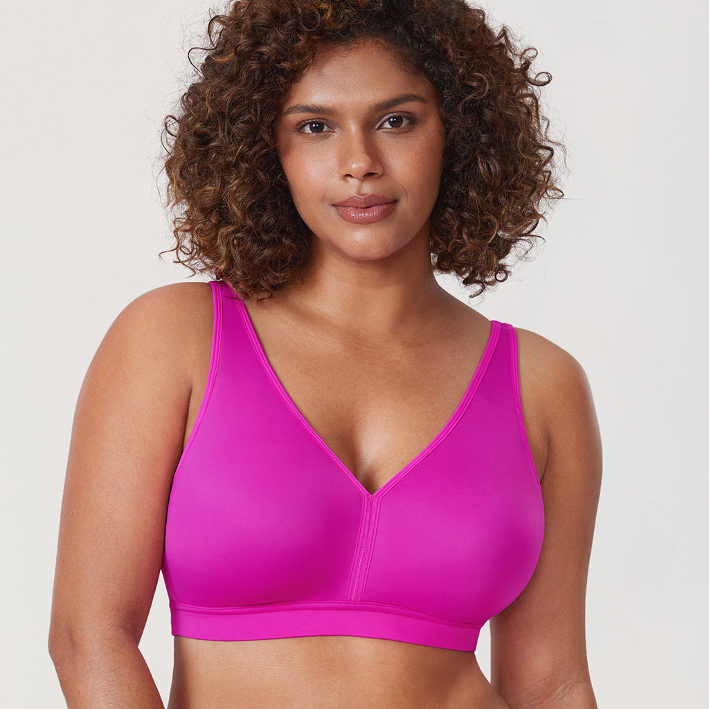 חזייה מנדפת זיעה לקיץ במידות גדולות ובאחיזה נשית מדוייקת