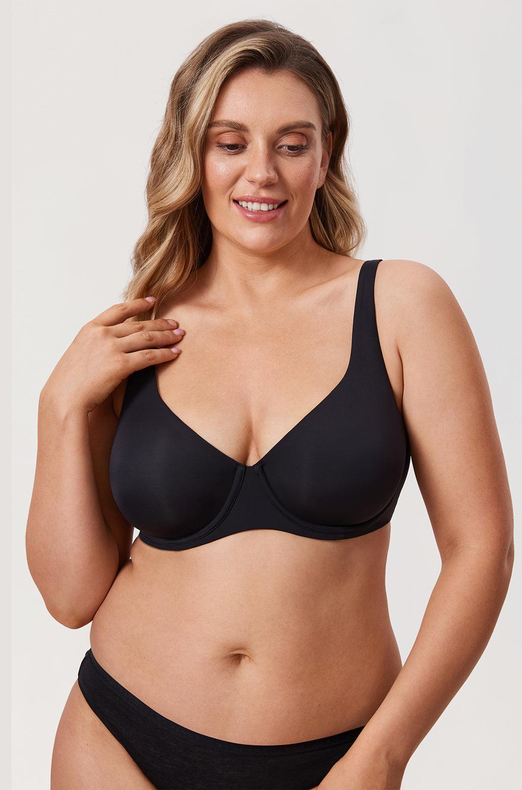 חזייה נושמת עם עצם בגימור קלאסי עדין ויפה להופעה נשית נוחה