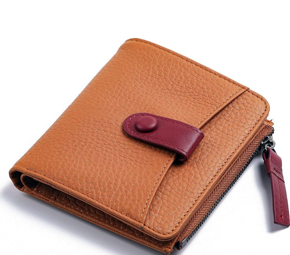 ארנק עור יוקרתי לנסיעות בחלוקת פטנט של תאים ללוק פרקטי ואופנתי