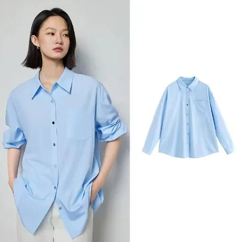 חולצת מעצב בגימור אוברסייז משגע ללוק טרנדי מהפנט ולהופעה מנצחת