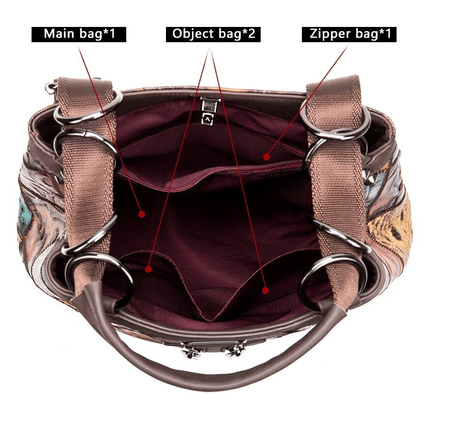 תיק עור יוקרתי ממילאנו בגימור טלאים מרהיב להופעה נשית מדוייקת וללוק מושקע - לה איסלה