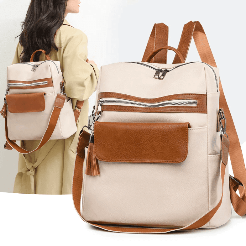 תיק גב של מעצב מפורטוגל בחלוקת תאים רבה לנשיאה של חפציםר וללוק מסקרן - לה איסלה