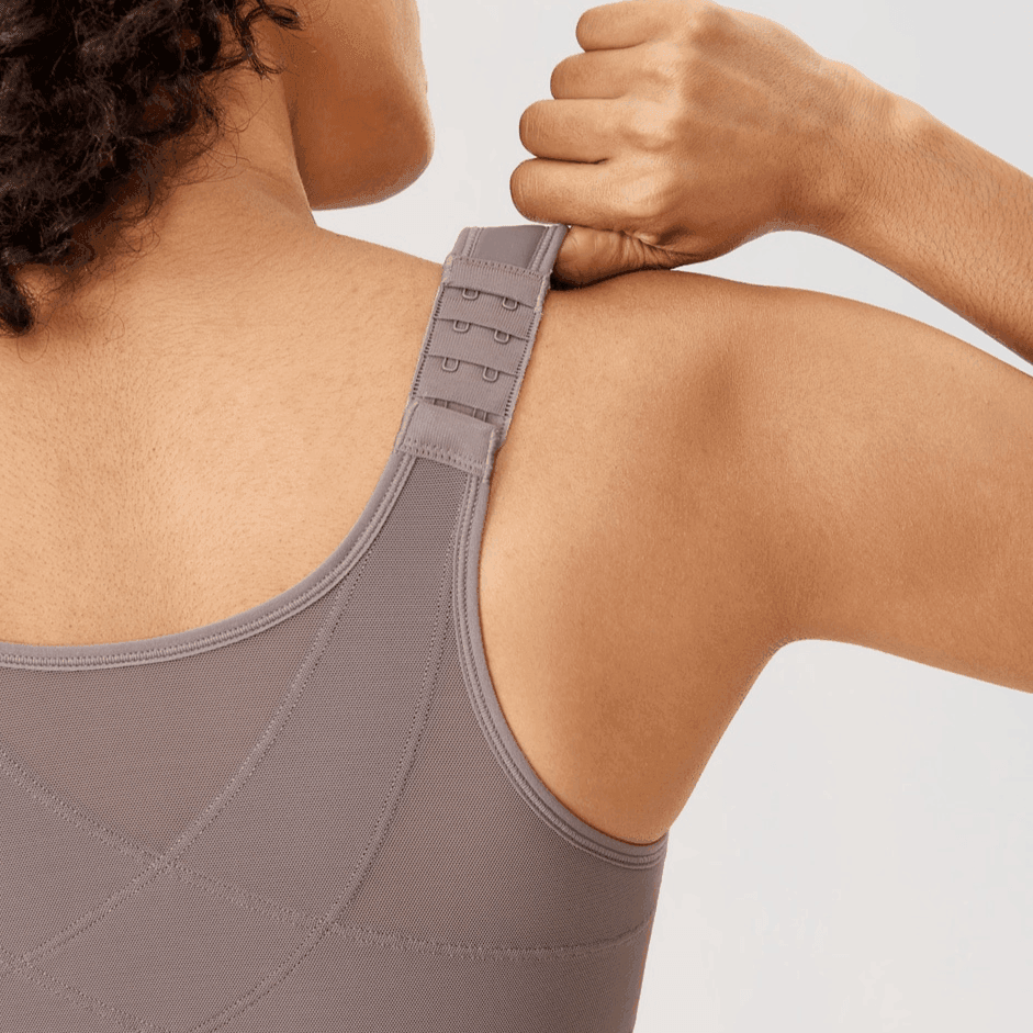 חזיית מינימייזר אורטופדית ללא עצם בסגירה קידמית פרקטית ללוק שנותן לך נינוחות - לה איסלה