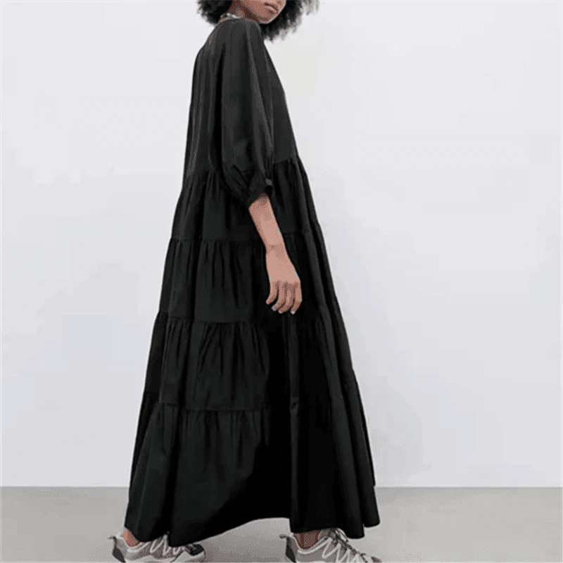 שמלת פליסה מדהימה בצבעים בוהקים להופעה נשית סוחפת וללוק מושלם לעונה - לה איסלה