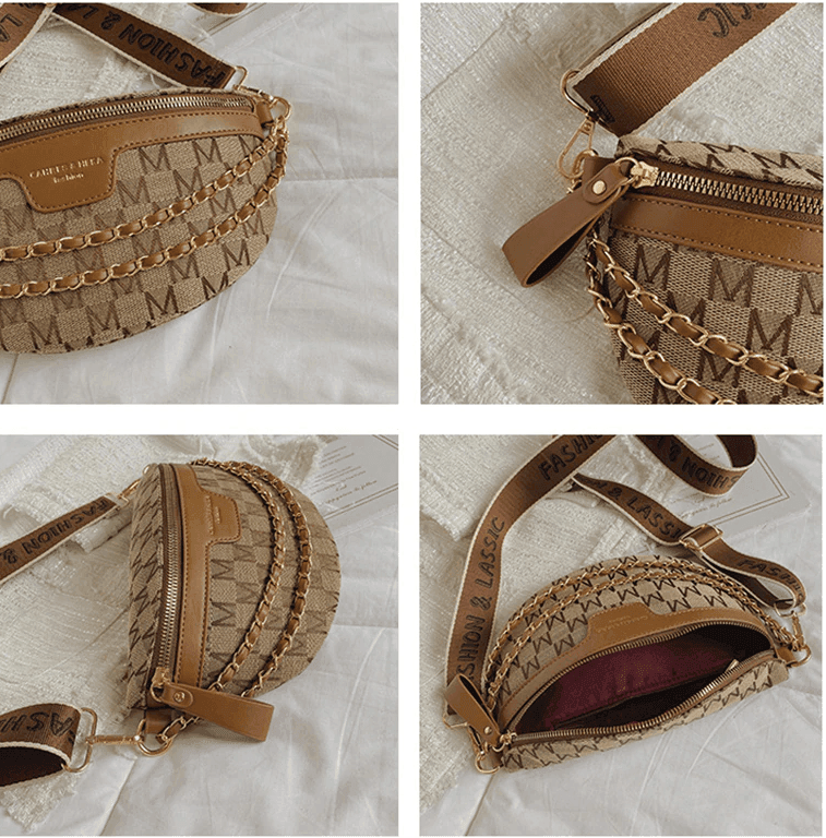 תיק פאוץ מ-ה-פ-נ-ט בגימור נשי עדין להופעה בערב ללוק של אישה טרנדית נוכחת - לה איסלה