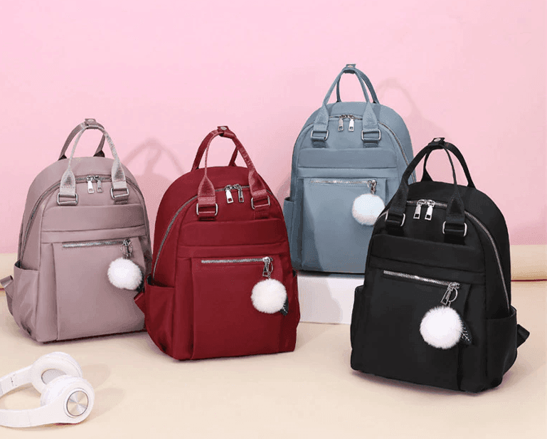 תיק גב מהמם בגימור פרקטי של תאים לאיחסון להופעה נשית קלילה ולא מתאמצת - לה איסלה