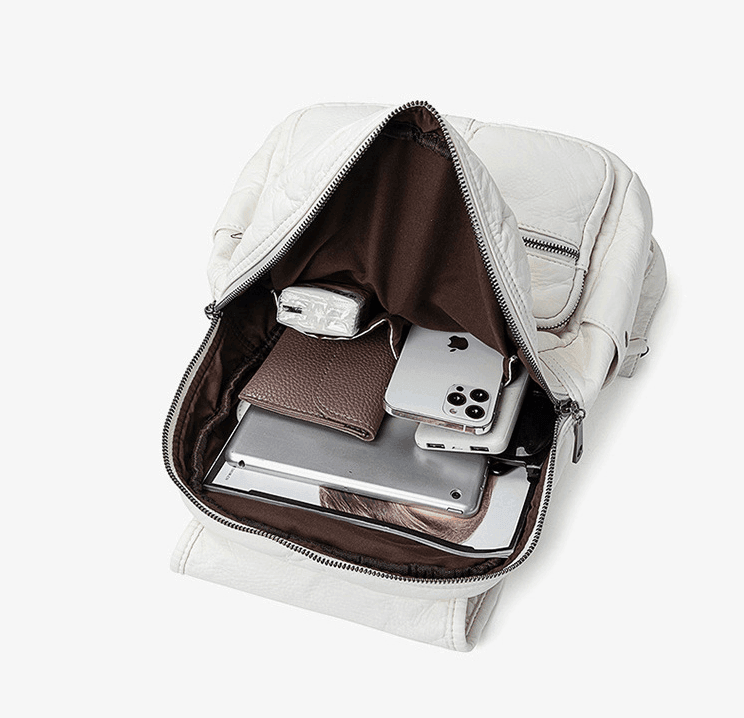 תיק גב פרקטי בחלוקה חכמה של תאים להופעה נשית נבונה וללוק אופנתי מתמיד - לה איסלה