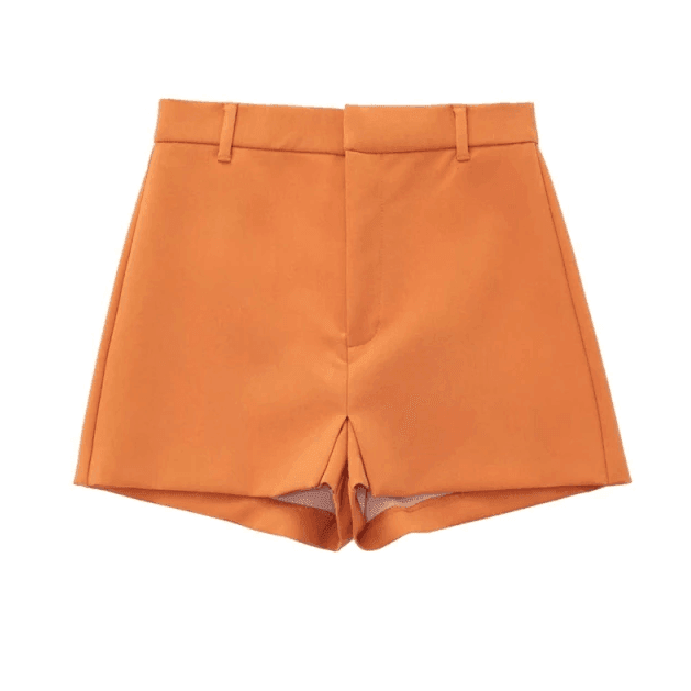 סט של מכנס אלגנט קצר וג'קט מחוייט קצר בגיזרה שיקית חתיכית להופעה קייצית לוהטת - לה איסלה