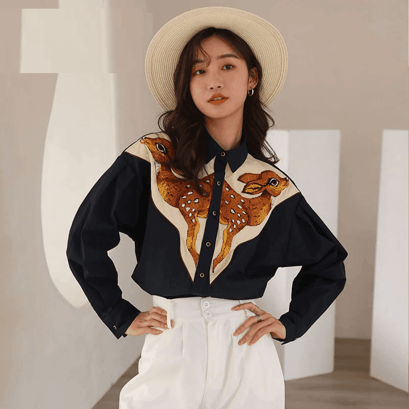 חולצת במבי ממילאנו בגיזרה מושלמת להופעה הכי מדוייקת ונכונה שתהיה לך - לה איסלה