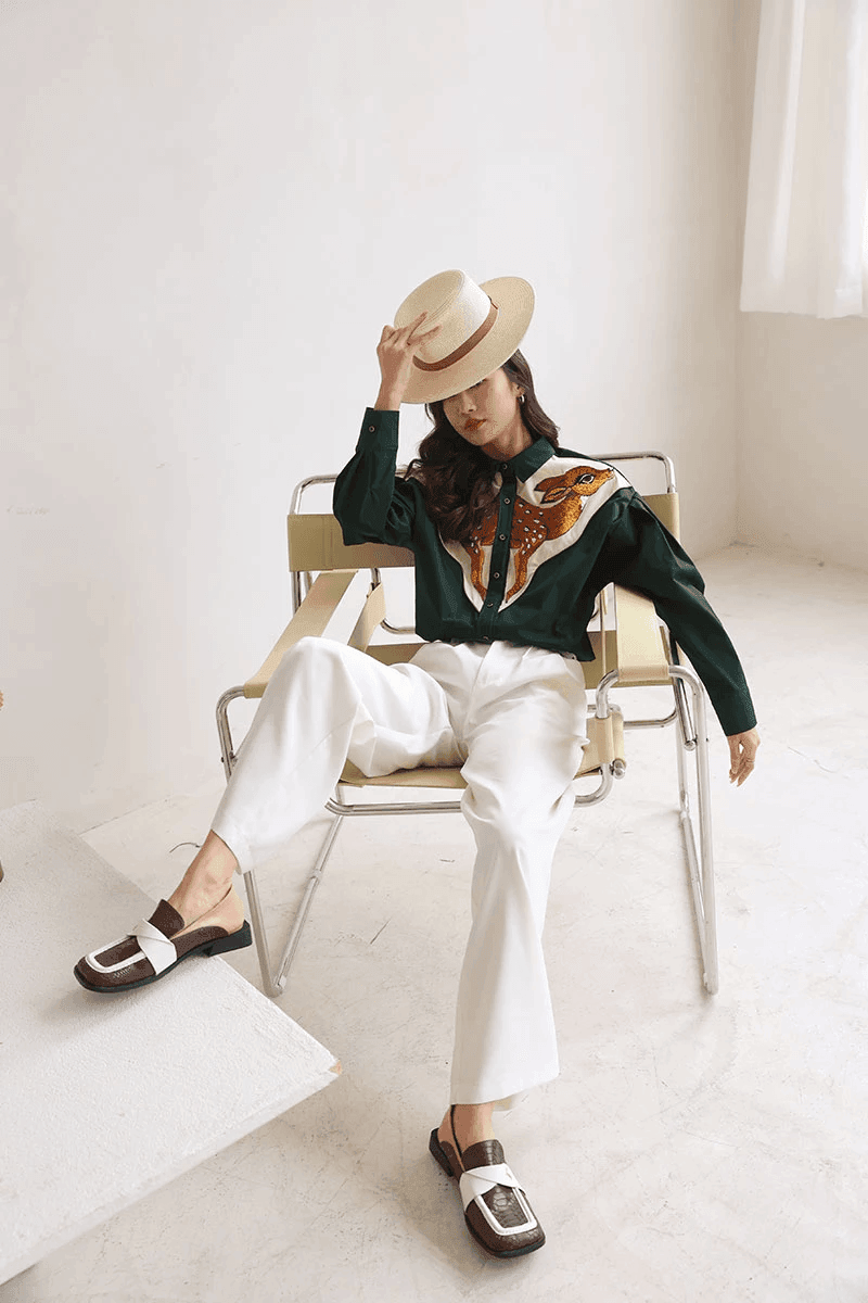 חולצת במבי ממילאנו בגיזרה מושלמת להופעה הכי מדוייקת ונכונה שתהיה לך - לה איסלה