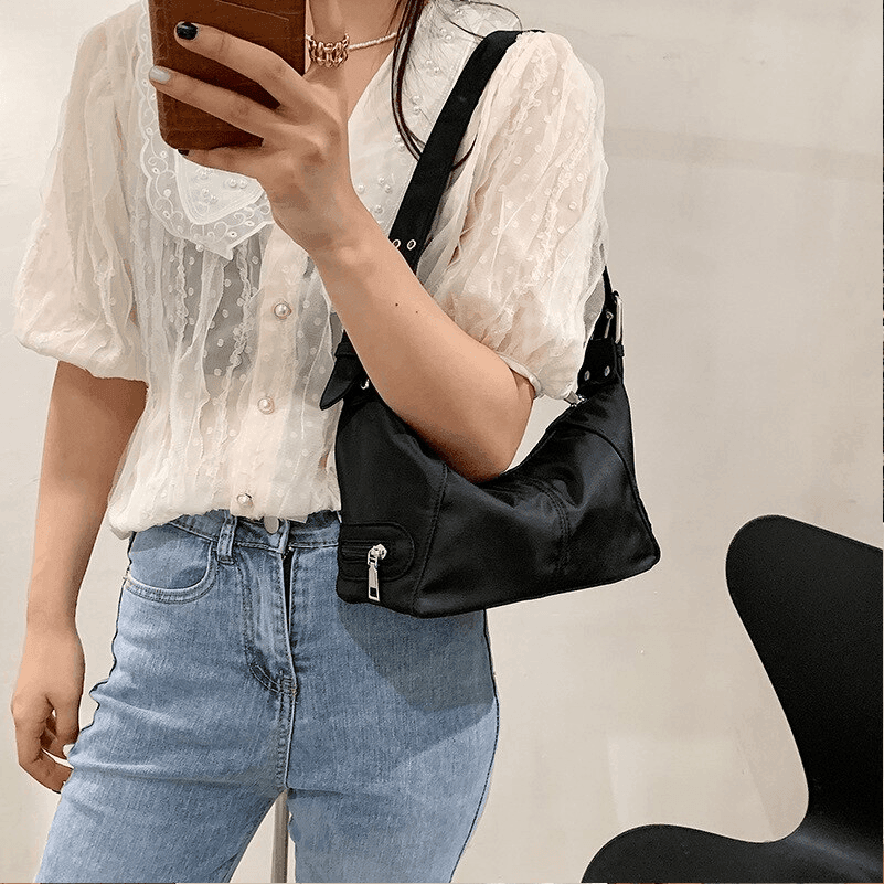 תיק אישי ליציאות בגימור בד כותנה עמיד במים ללוק נשי אופנתי ולהופעה מושלמת - לה איסלה