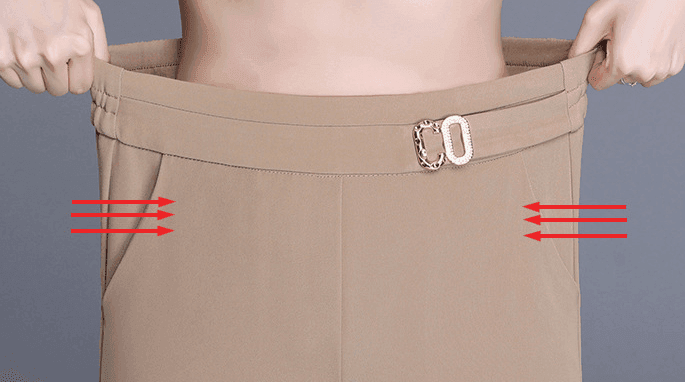 מכנס רחב בגיזרה נשית אלגנטית עם שסע עדין להופעה מרשימה וללוק משובח - לה איסלה