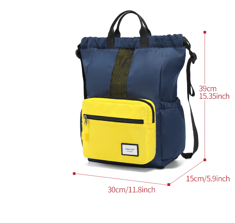 תיק פרקטי וקל שמתקפל לתוך התיק עצמו בגימור עמיד במים להופעה ספורטיבית - לה איסלה