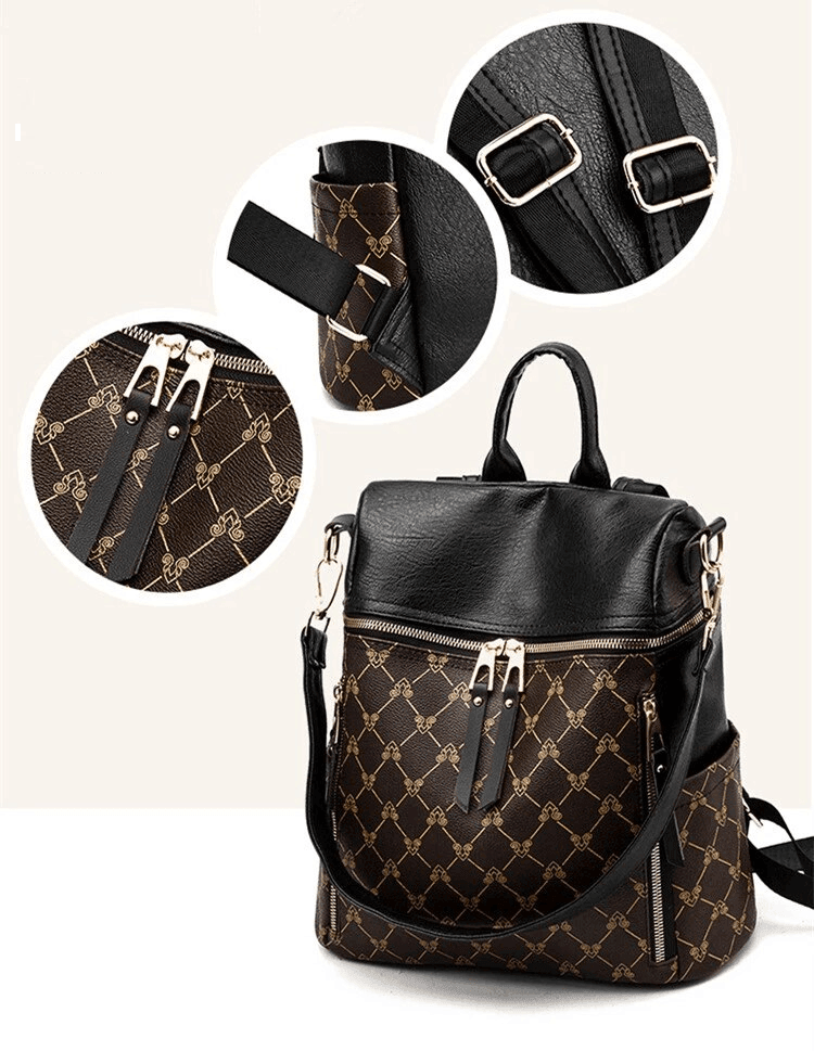 תיק גב אופנתי מקולומביה בסיגנון נשי פרקטי להופעה היסטרית - לה איסלה