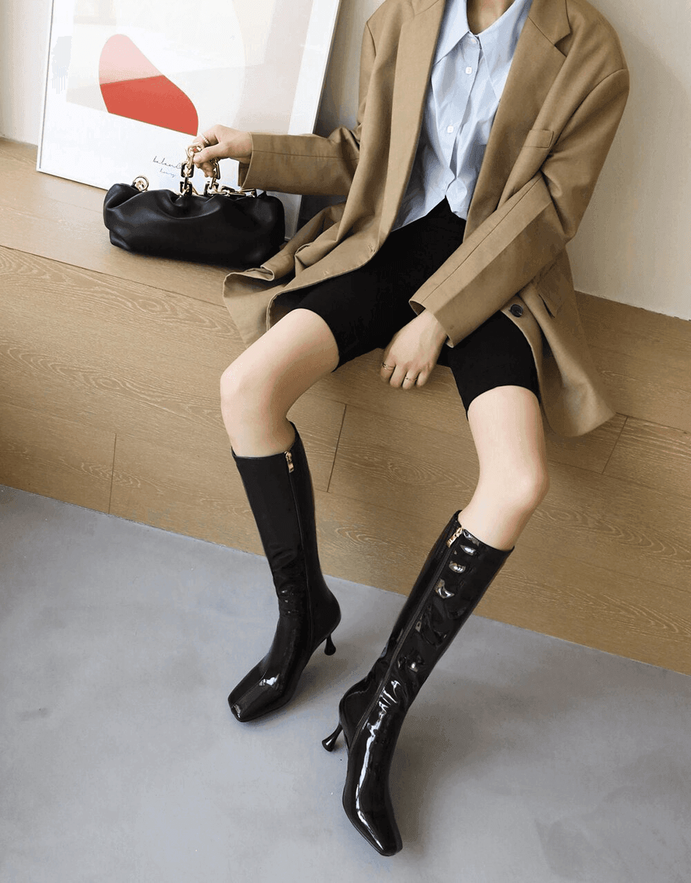 מגף פרווה מחמם ואופנתי לשיק אירופאי מהפנט ולהופעה של אישה מרשימה - לה איסלה