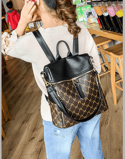 תיק גב אופנתי מקולומביה בסיגנון נשי פרקטי להופעה היסטרית - לה איסלה