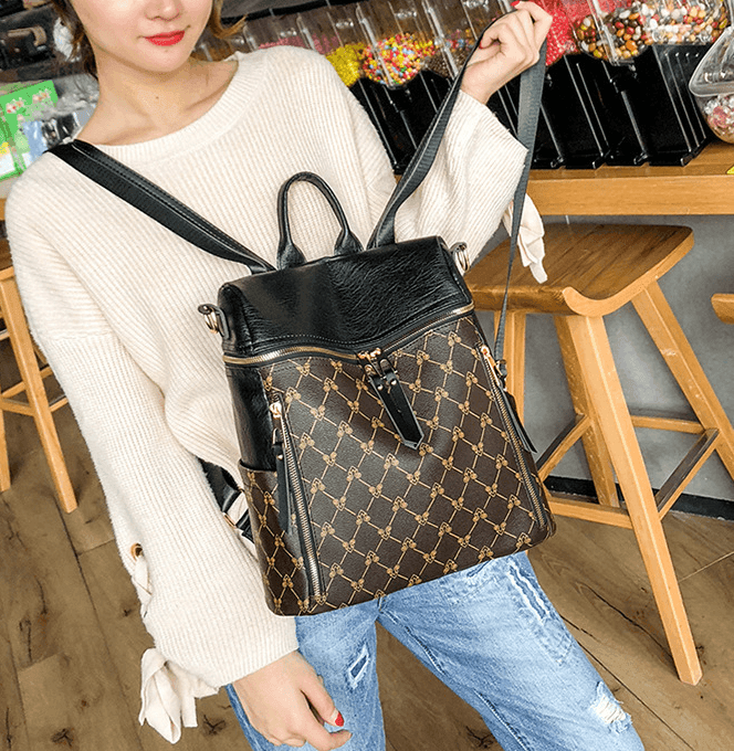 תיק גב אופנתי מקולומביה בסיגנון נשי פרקטי להופעה היסטרית - לה איסלה