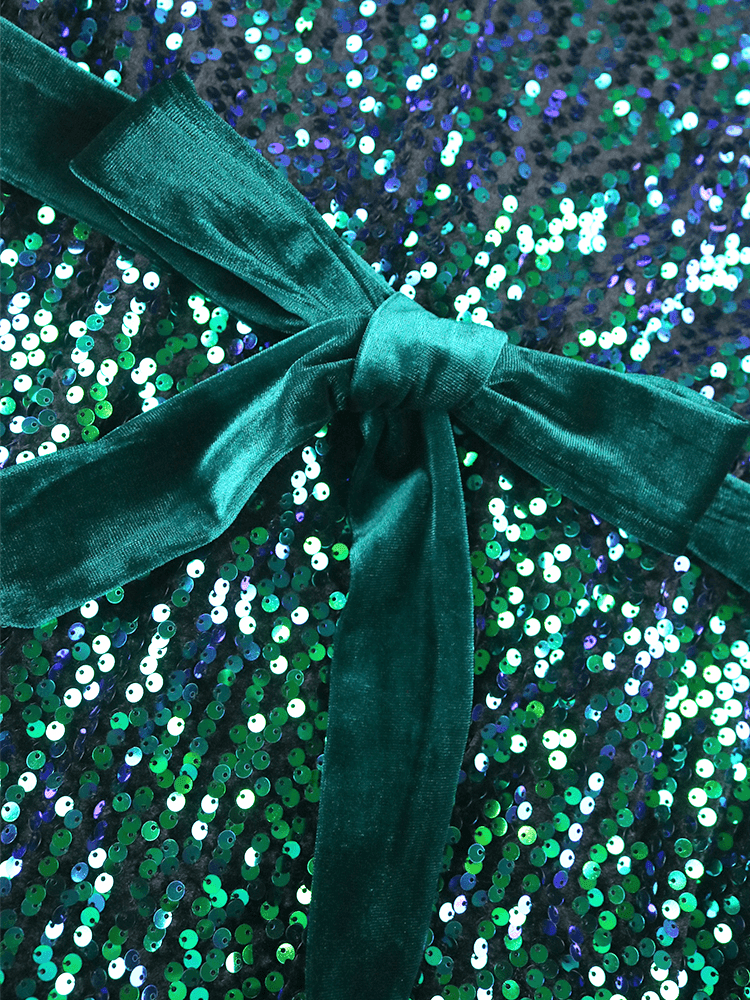 חולצת נצנצים מושלמת של מעצב מפאריז סגימור פייטים נוצץ להופעה נשית לוהטת - לה איסלה