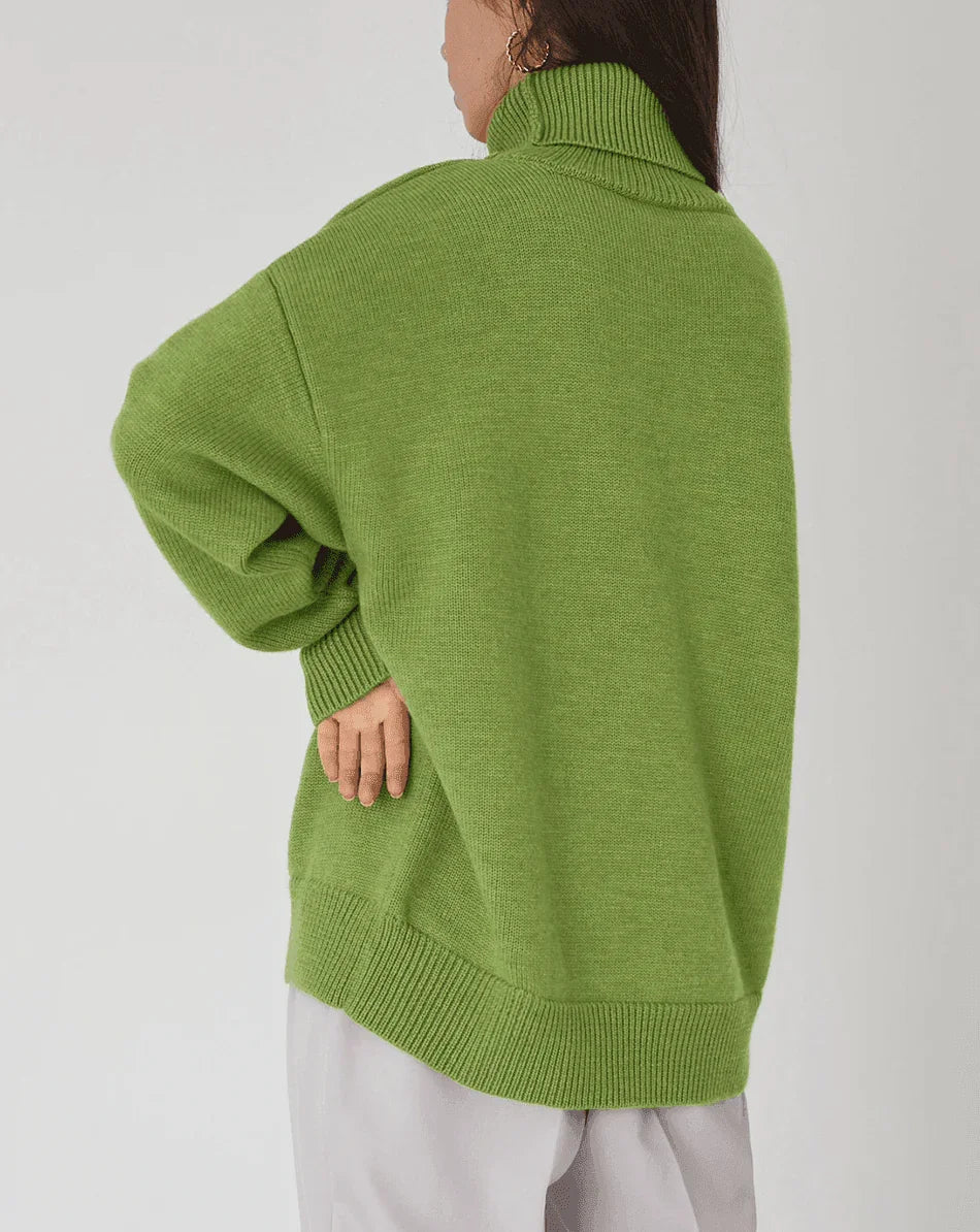 סריג גולף מושלם ואסימטרי לעונה הקרובה להופעה נשית מרהיבה וללוק מעצים - לה איסלה