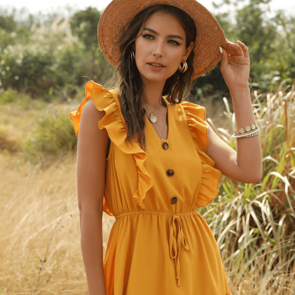 שמלת מושלמת בגיזרת לוס מהפנטת ללוק של אישה שנותנת הופעה - לה איסלה