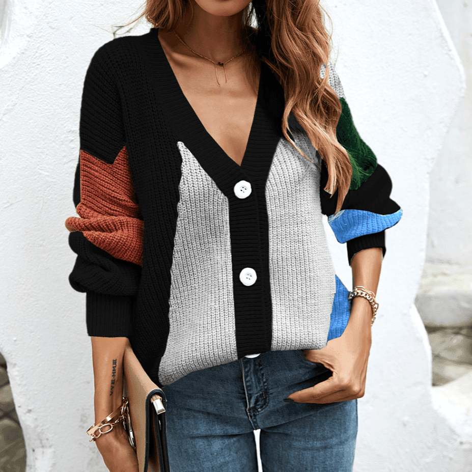 קרדיגן כפתורים מאיטליה בגימור בוייפרנד מהמם להופעה נשית עוצמתית - לה איסלה
