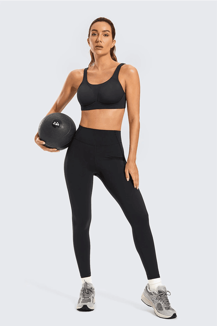 חזיית ספורט מאזנת בתמיכת ריפוד עדין להופעה ספורטיבית אורטופדית לגב - לה איסלה