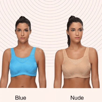 חזיית אימון מנדפת זיעה בכיסוי מלא ונוח ללא עצם - לה איסלה