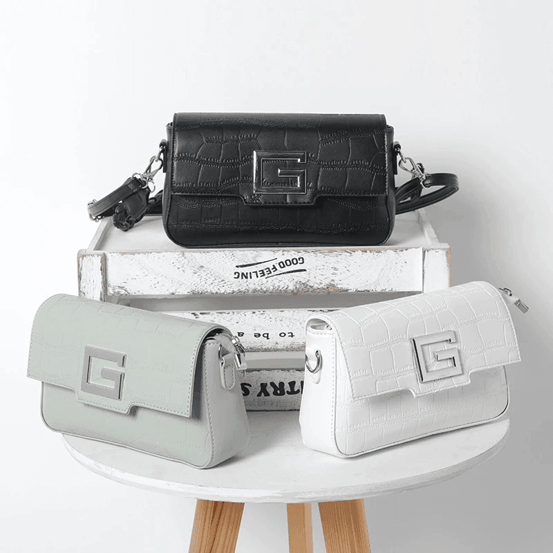 תיק מעצבים בגיזרה נשית מהממת בגימור עור יוקרתי ללוק מרשים - לה איסלה