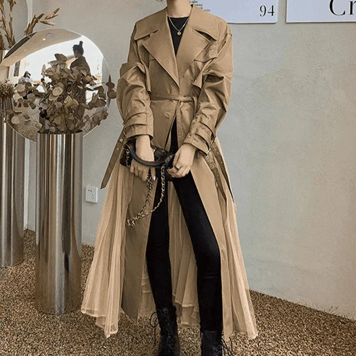 טרנץ' אלגנטי של מעצב צרפתי בגימור שיפון מהמם ללוק שלא ישכחו לך לעולם - לה איסלה