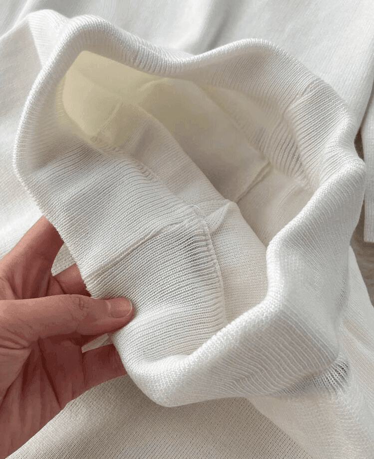 סט סריג של חולצה עם ריץ רץ ומכנס גומי מתרחב ללוק נשי מרהיב - לה איסלה