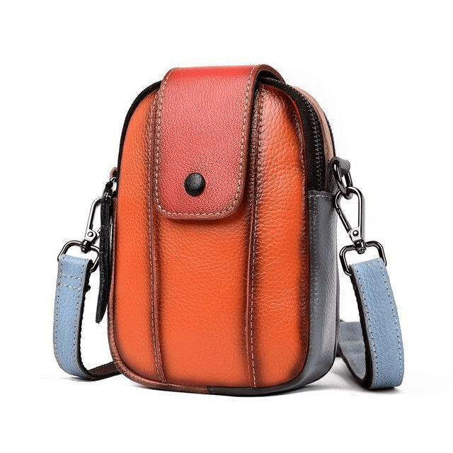 תיק צד לנסיעות מעור בגיזרה צבעונית לקיץ להופעה טרנדית מדהימה וללוק מושך - לה איסלה