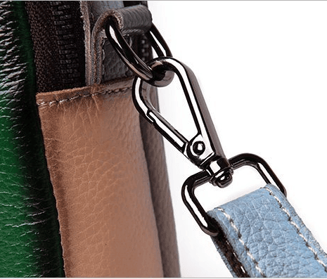 תיק צד לנסיעות מעור בגיזרה צבעונית לקיץ להופעה טרנדית מדהימה וללוק מושך - לה איסלה