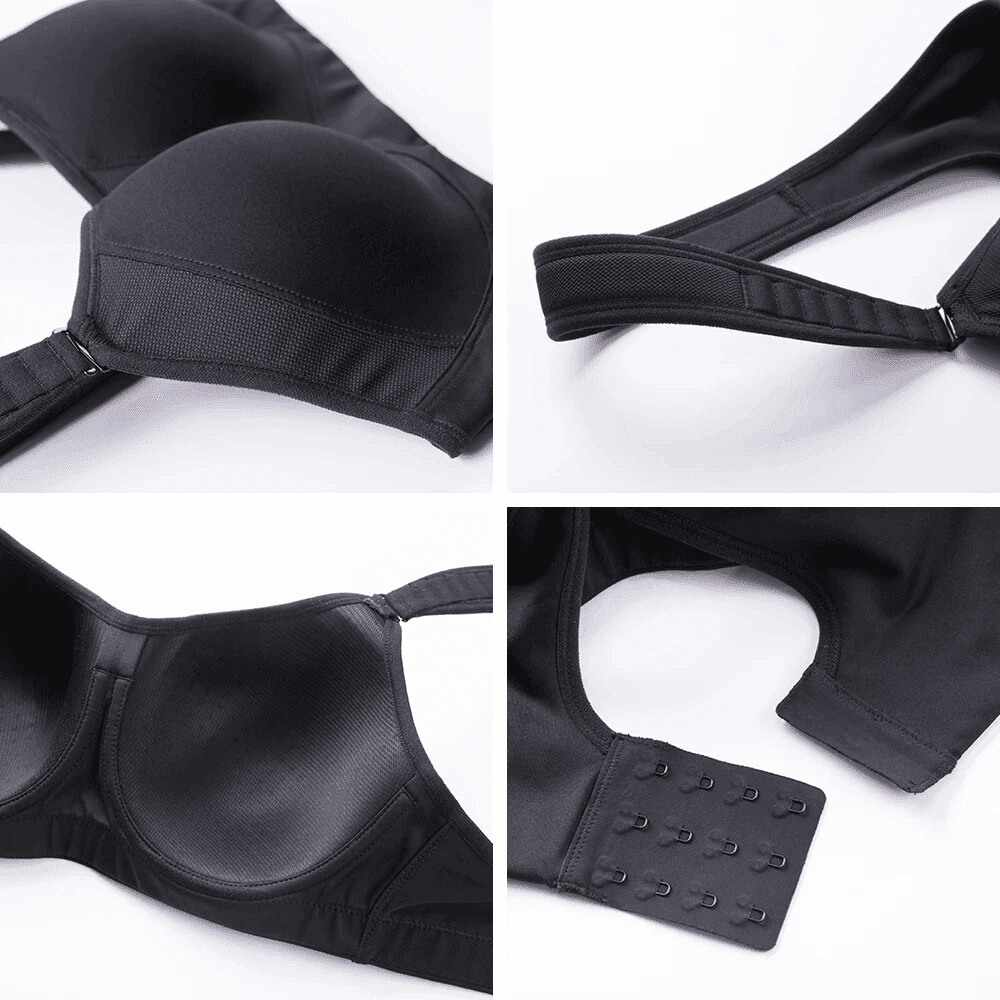 חזיית ספורט עם עצם בתמיכת ריפוד עדינה לגיזרה נשית מחמיאה ולהופעה פרקטית - לה איסלה