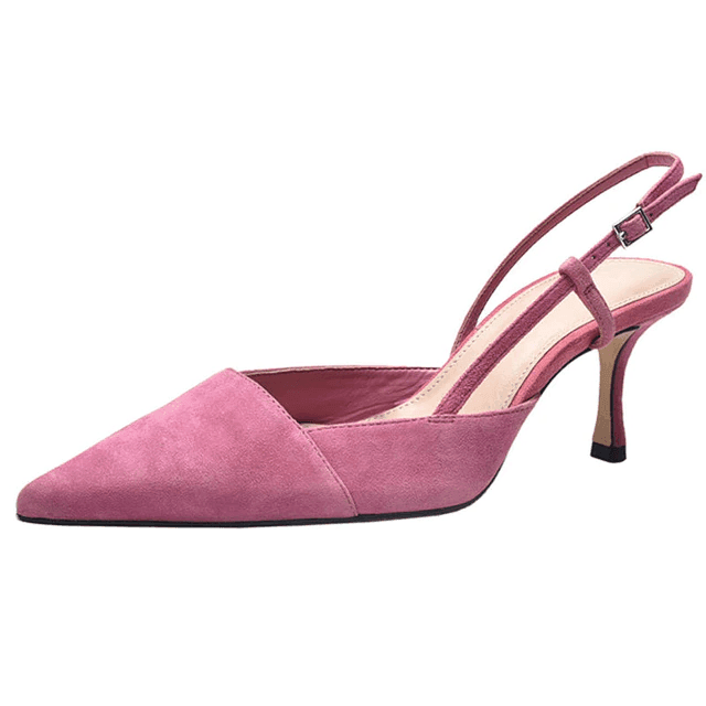 נעל עקב שפיץ של מעצב איטלקי מזמש איכותי להופעה נשית מעצימה וללוק מטריף - לה איסלה