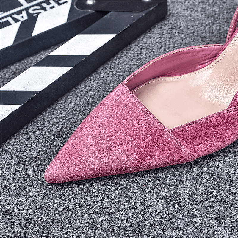 נעל עקב שפיץ של מעצב איטלקי מזמש איכותי להופעה נשית מעצימה וללוק מטריף - לה איסלה