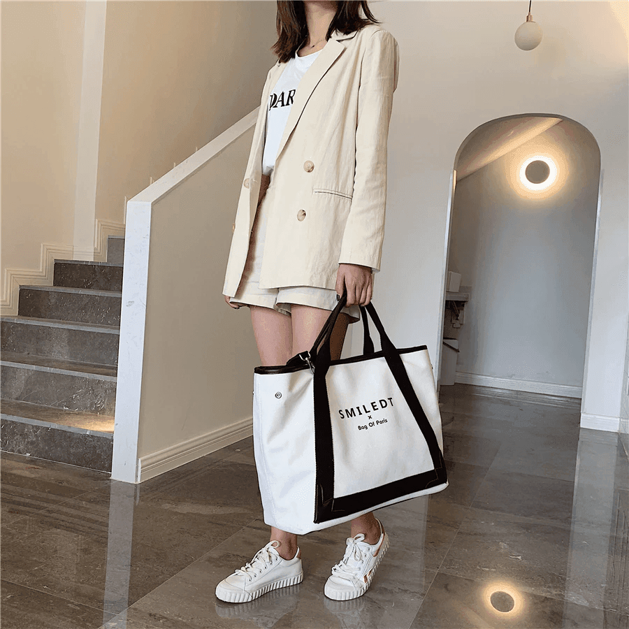 תיק נסיעות בצורת שק מכיל להופעה אופנתית טרנדית בחלוקה חכמה של תאים - לה איסלה