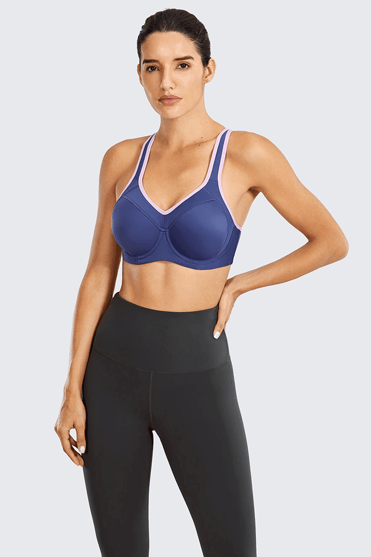 חזיית ספורט מינמייזר עוטפת ומחזיקה לספורט נוח ואופנתי בגימור מושלם. - לה איסלה